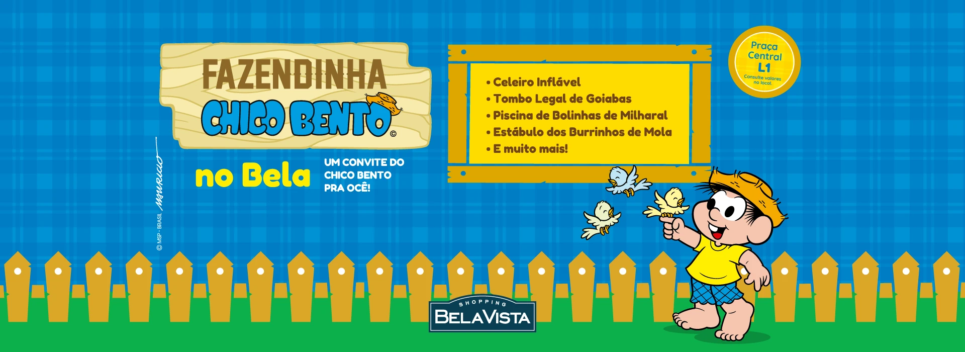 Parque Fazendinha do Chico Bento 