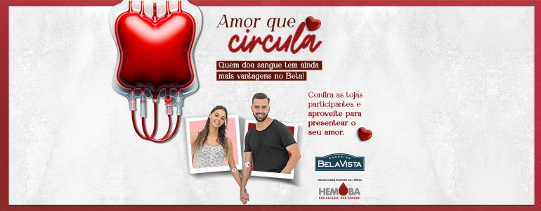 Campanha solidária no Dia dos Namorados