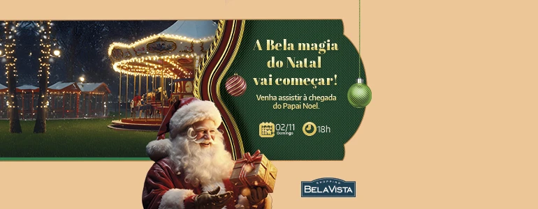 Chegada do Papai Noel 2025