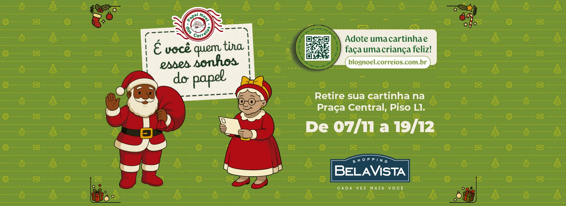 Papai Noel dos Correios / Natal 2025 | Adote uma cartinha e faça uma criança feliz