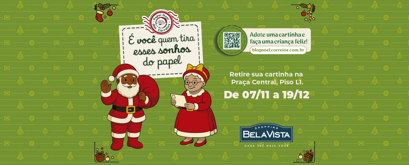 Papai Noel dos Correios / Natal 2025 | Adote uma cartinha e faça uma criança feliz