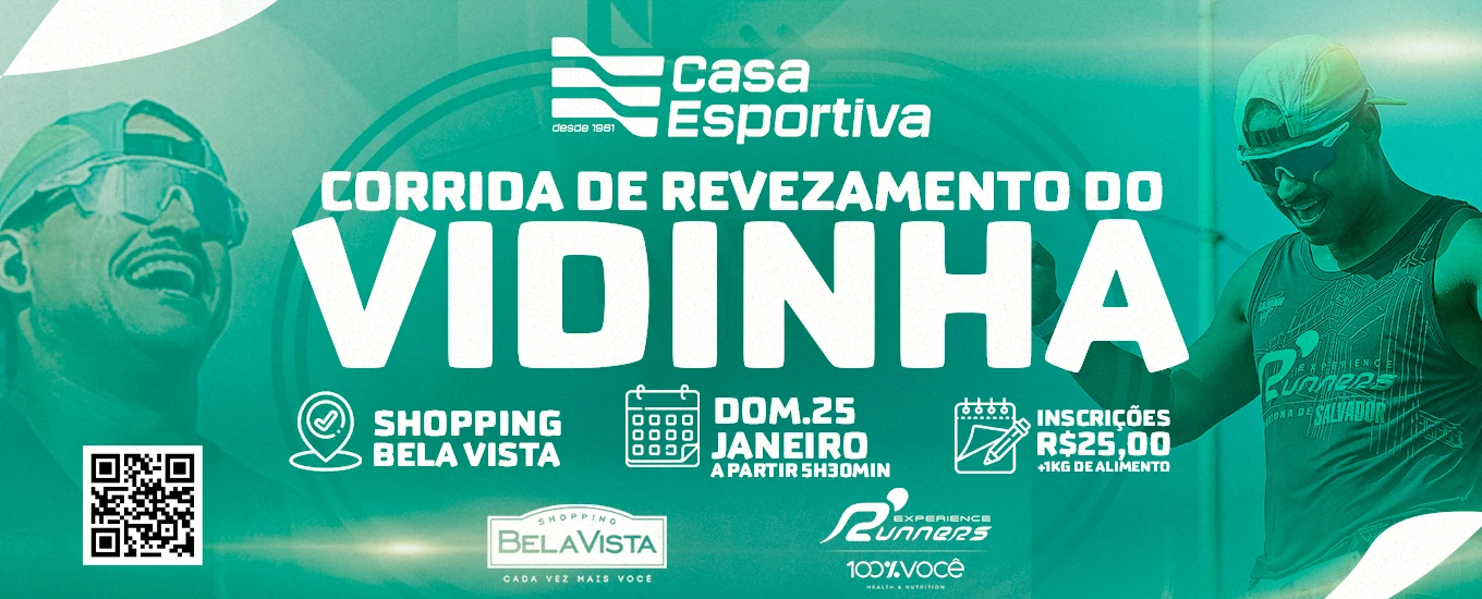Corrida de Revezamento do Vidinha - Casa Esportiva