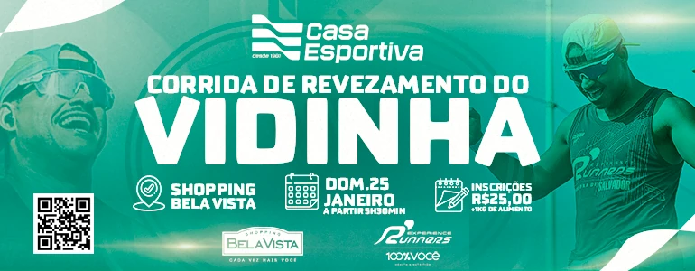 Corrida de Revezamento do Vidinha - Casa Esportiva