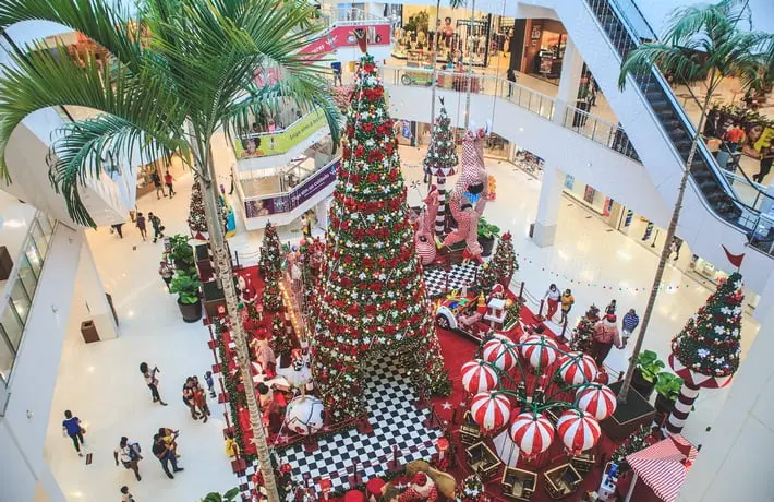 Shopping Bela Vista inaugura decoração de Natal inspirada na alegria do Circo