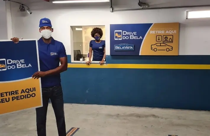 Shopping Bela Vista segue com funcionamento pelo drive-thru até 14 de março