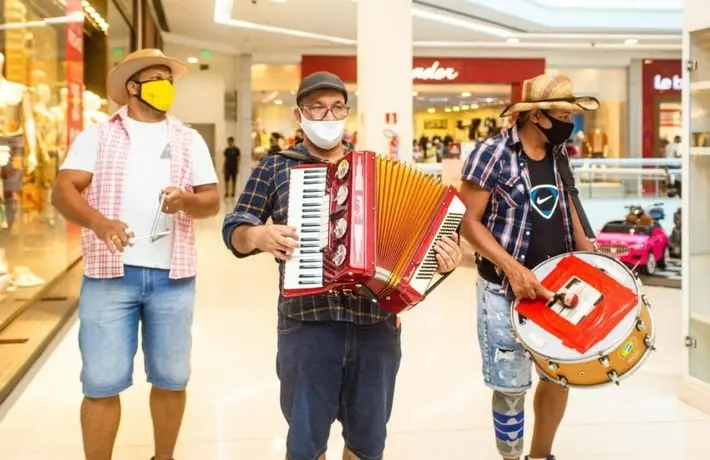 Shopping Bela Vista promove Trio de Forró de sexta a domingo