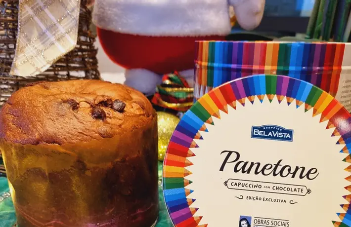 Shopping Bela Vista prorroga promoção de Natal com panetone de chocolate com capuccino da OSID