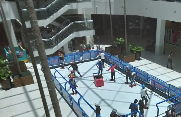 Diversão: Pista de patinação do Shopping Bela Vista segue até 27 de março