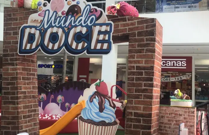 Parque Mundo Doce é diversão garantida no Shopping Bela Vista