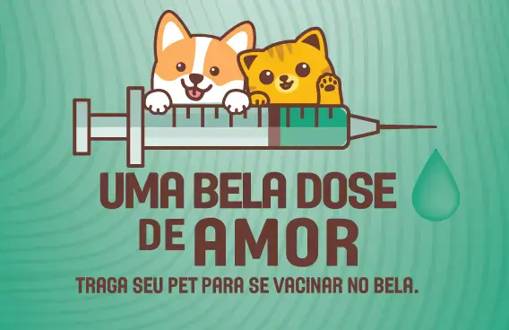 Campanha de Vacinação Antirrábica chega ao Shopping Bela Vista