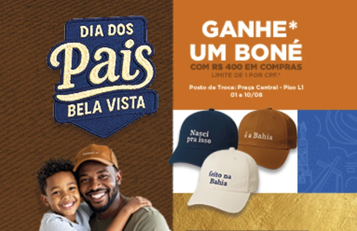 Regulamento | Dia dos Pais Shopping Bela Vista 2025