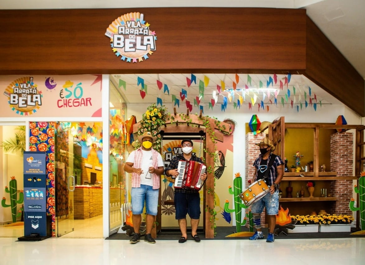Shopping Bela Vista promove Trio de Forró de sexta a domingo