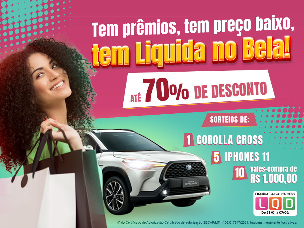 Shopping Bela Vista recebe Liquida Salvador nesta sexta (28/01)