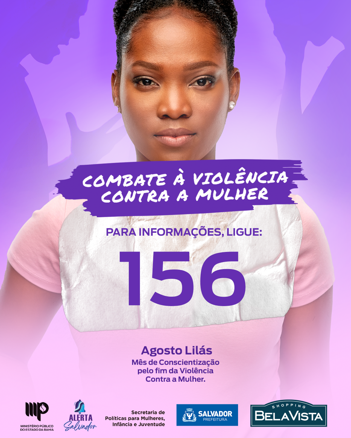 Agosto Lilás: Shopping Bela Vista cria espaço para orientação de mulheres vítimas de violência